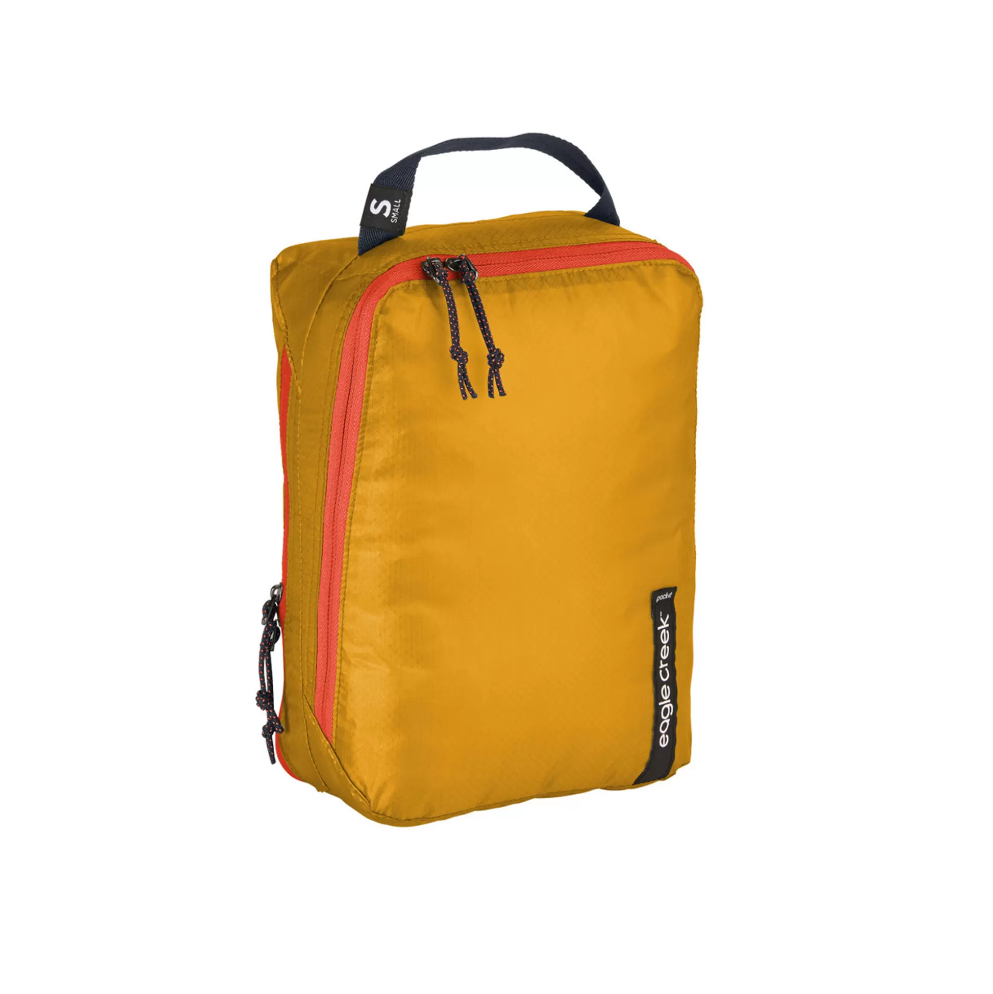 Store Eagle Creek Pack-It Isolate Clean/Dirty Cube Small Sahara Yellow Packing Systems