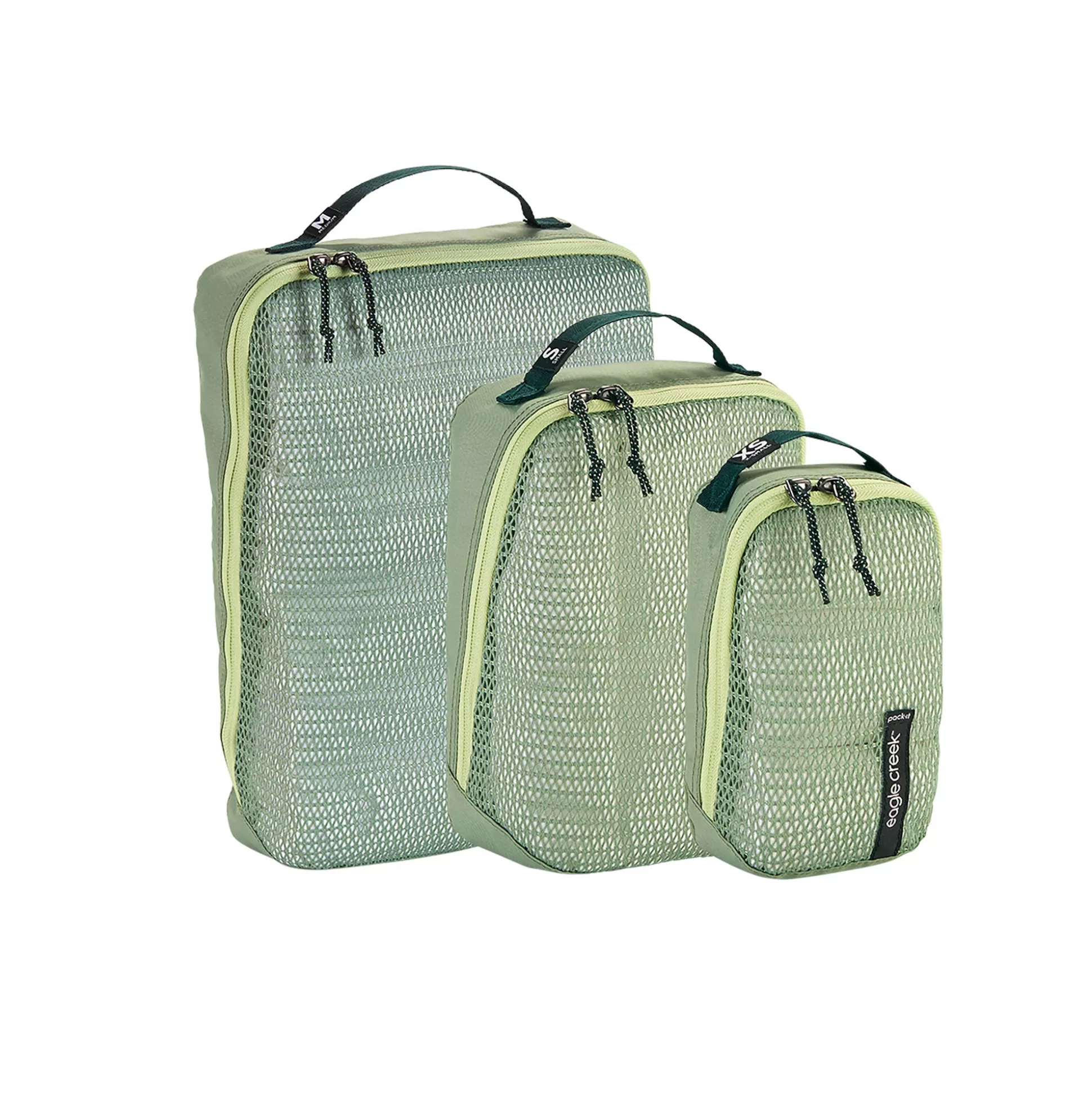 Best Sale Eagle Creek Pack-It Reveal Packing Cube Set Mossy Green Packing Systems