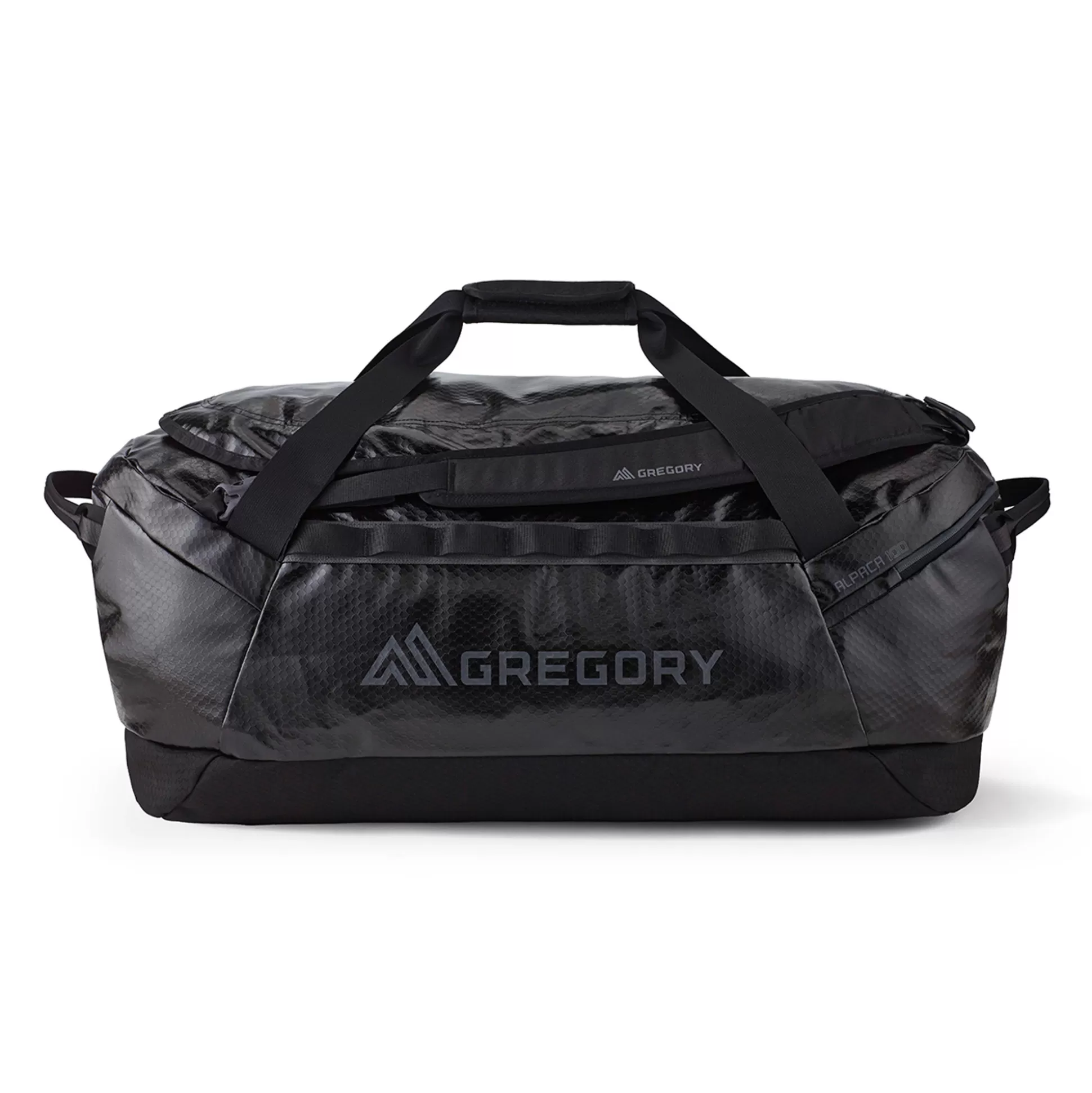 Shop Gregory Alpaca Duffel 100 Obsidian Black Travel Bags