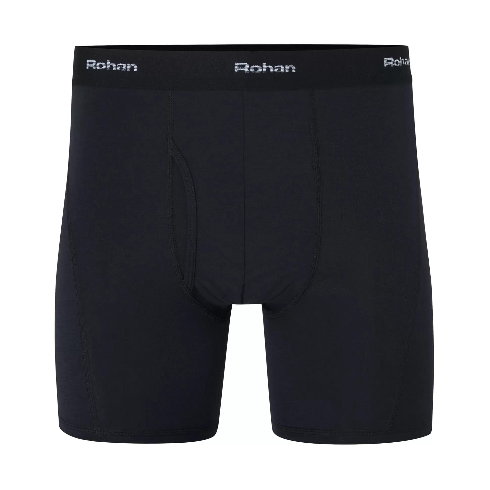 Cheap Men'S Aether Boxers With Fly Opening Black Men Underwear & Base Layers