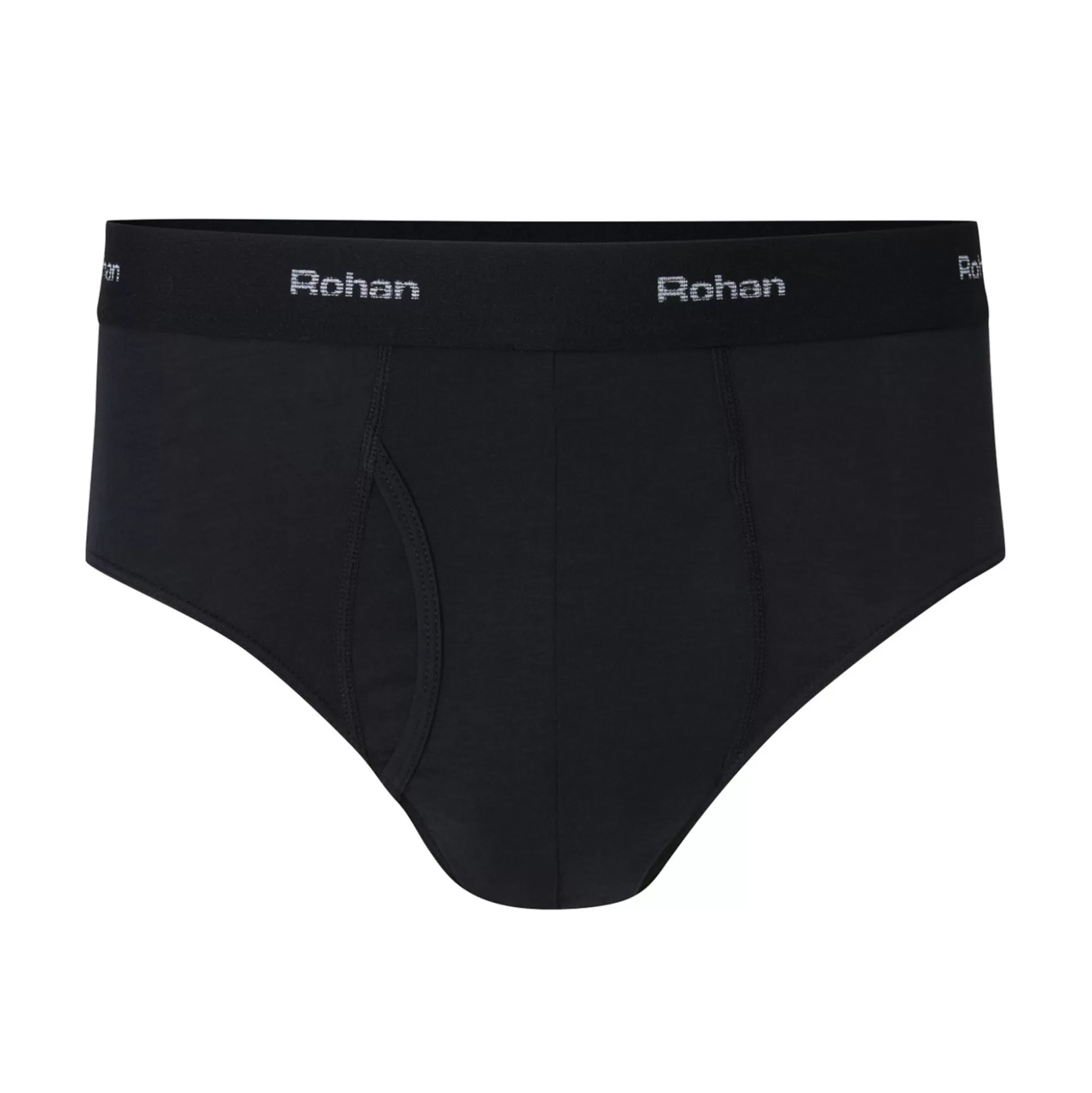 Cheap Men'S Aether Briefs With Fly Opening Black Men Underwear & Base Layers