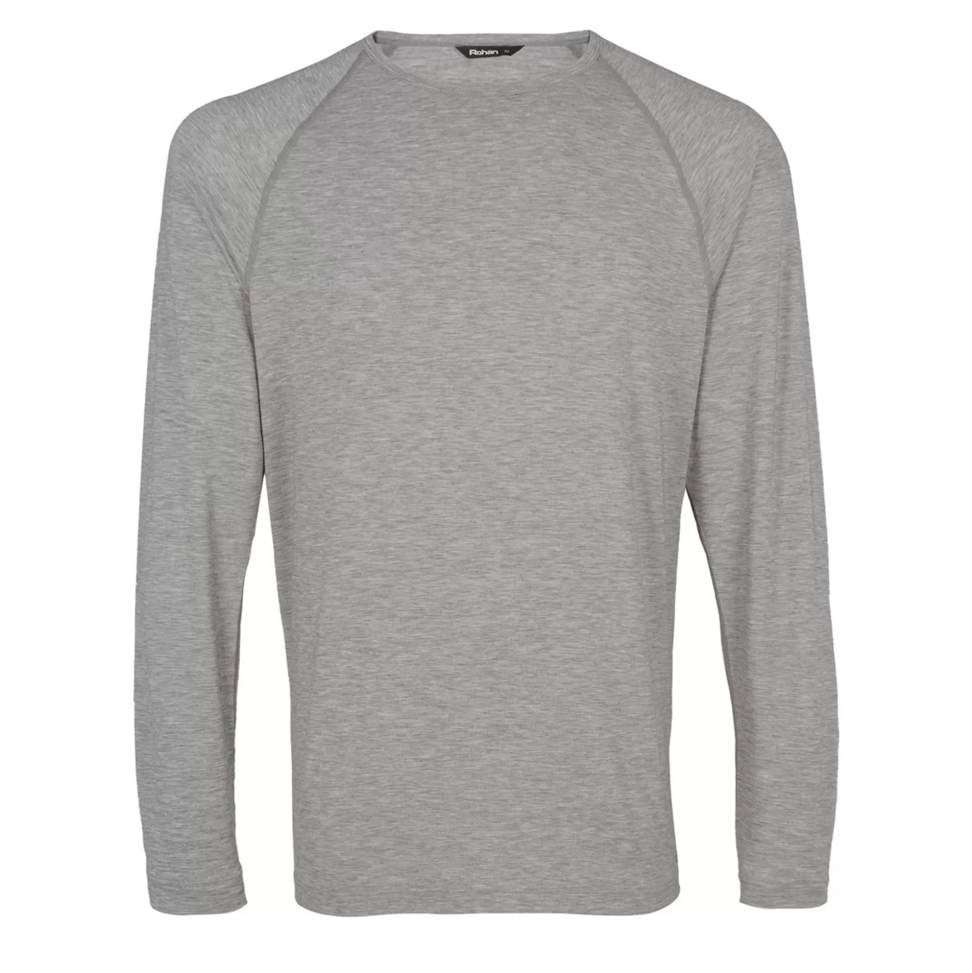 Online Men'S Aether Long Sleeve T Mid Grey Marl Men T-Shirts & Tops