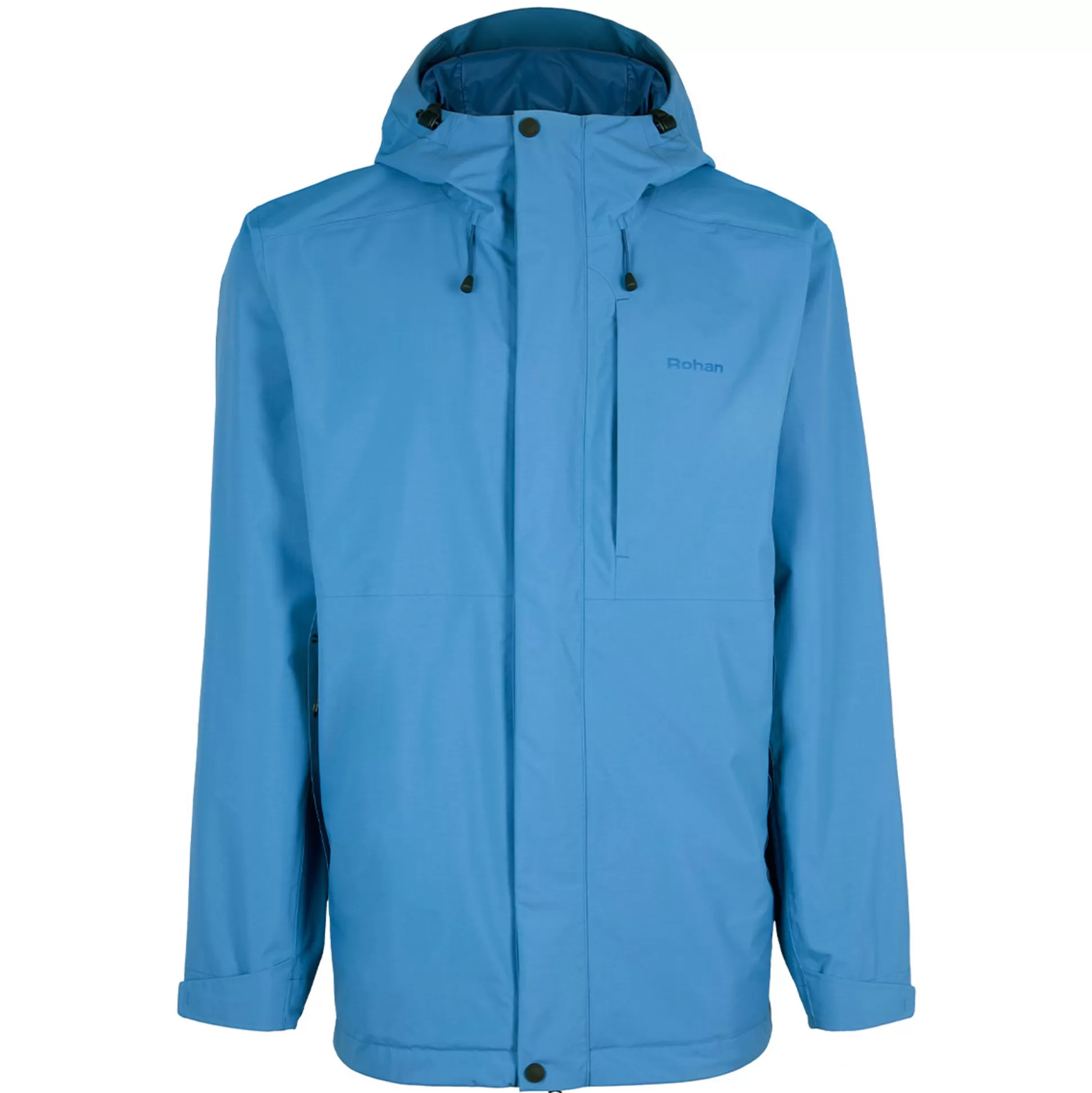 Fashion Men'S Brecon Waterproof Jacket Island Blue Men Waterproofs