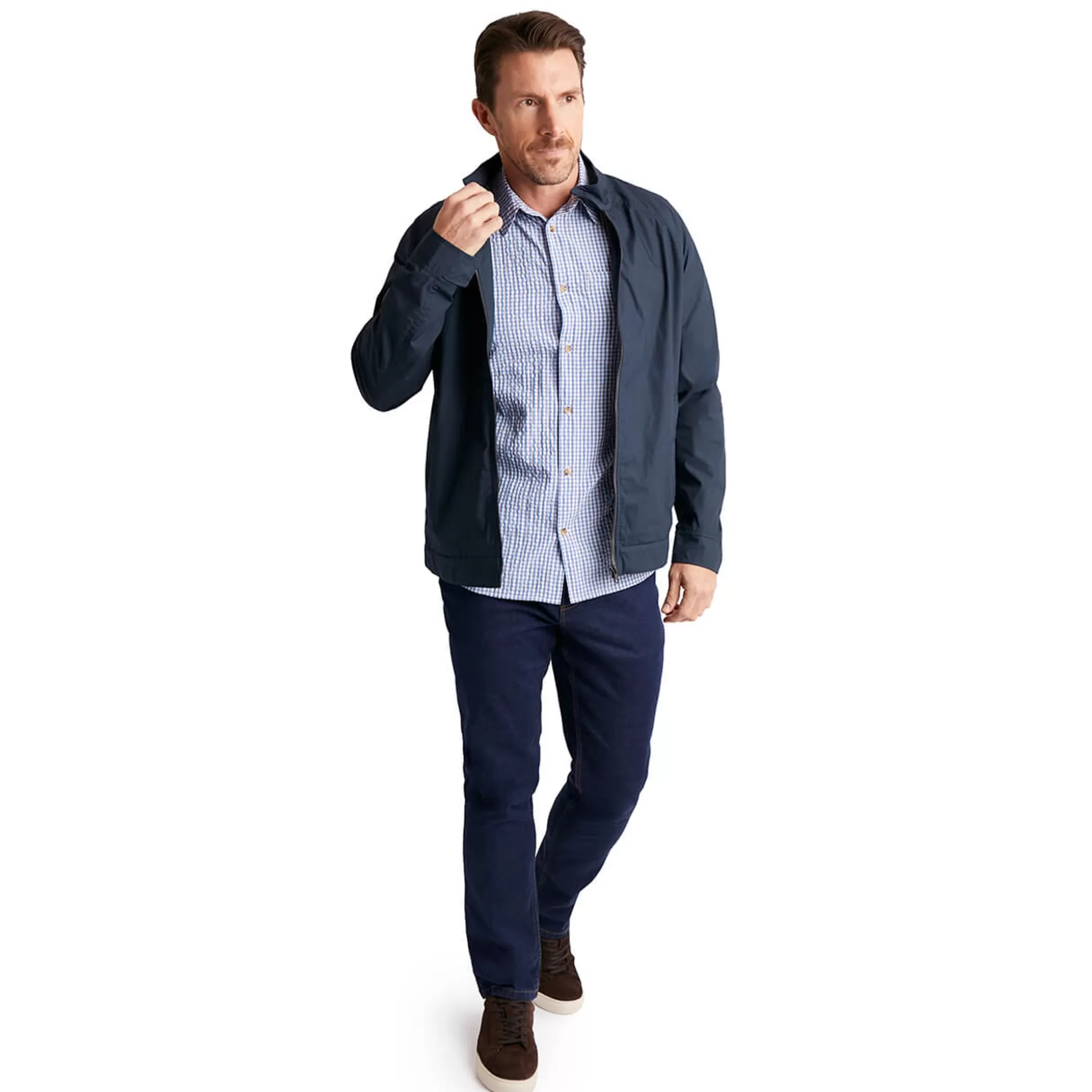 New Men'S Crossborder Jacket True Navy Men Jackets & Coats