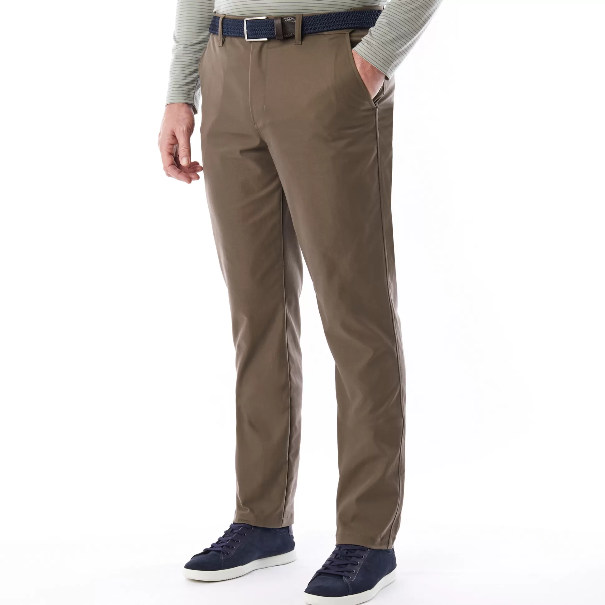 Online Men'S District Chinos Moorland Brown Men High Wicking