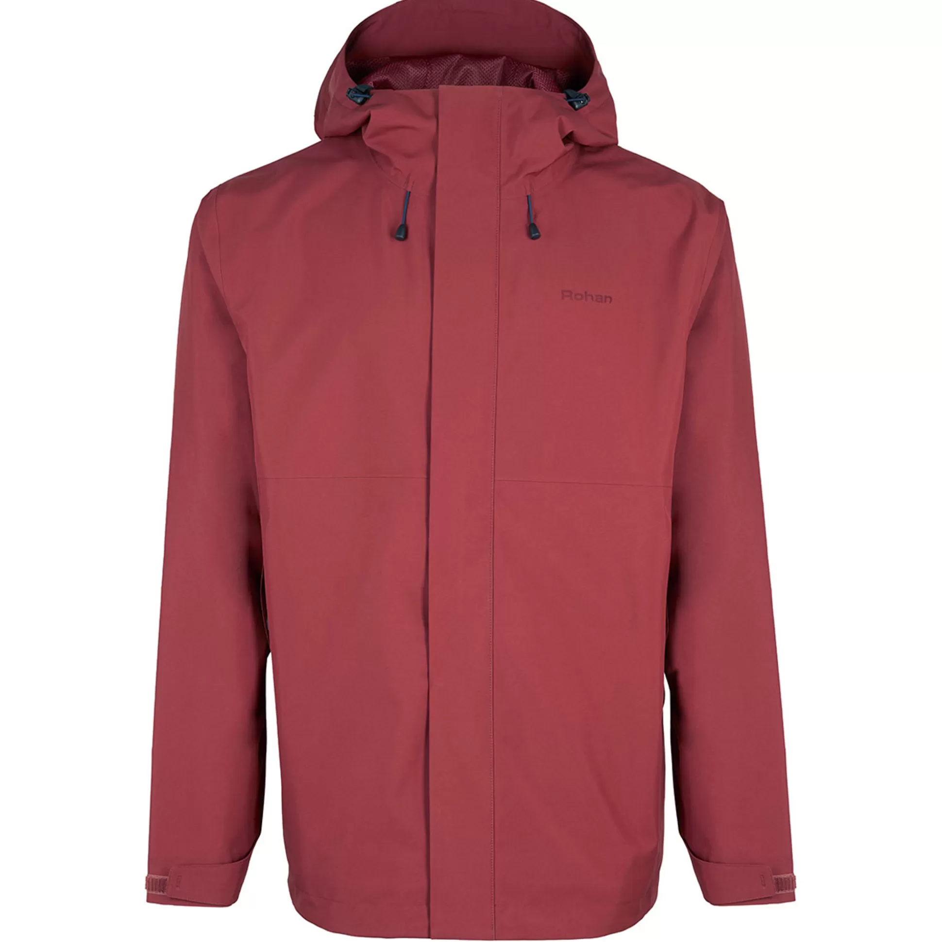 Hot Men'S Farne Waterproof Jacket Auburn Red Men Waterproofs