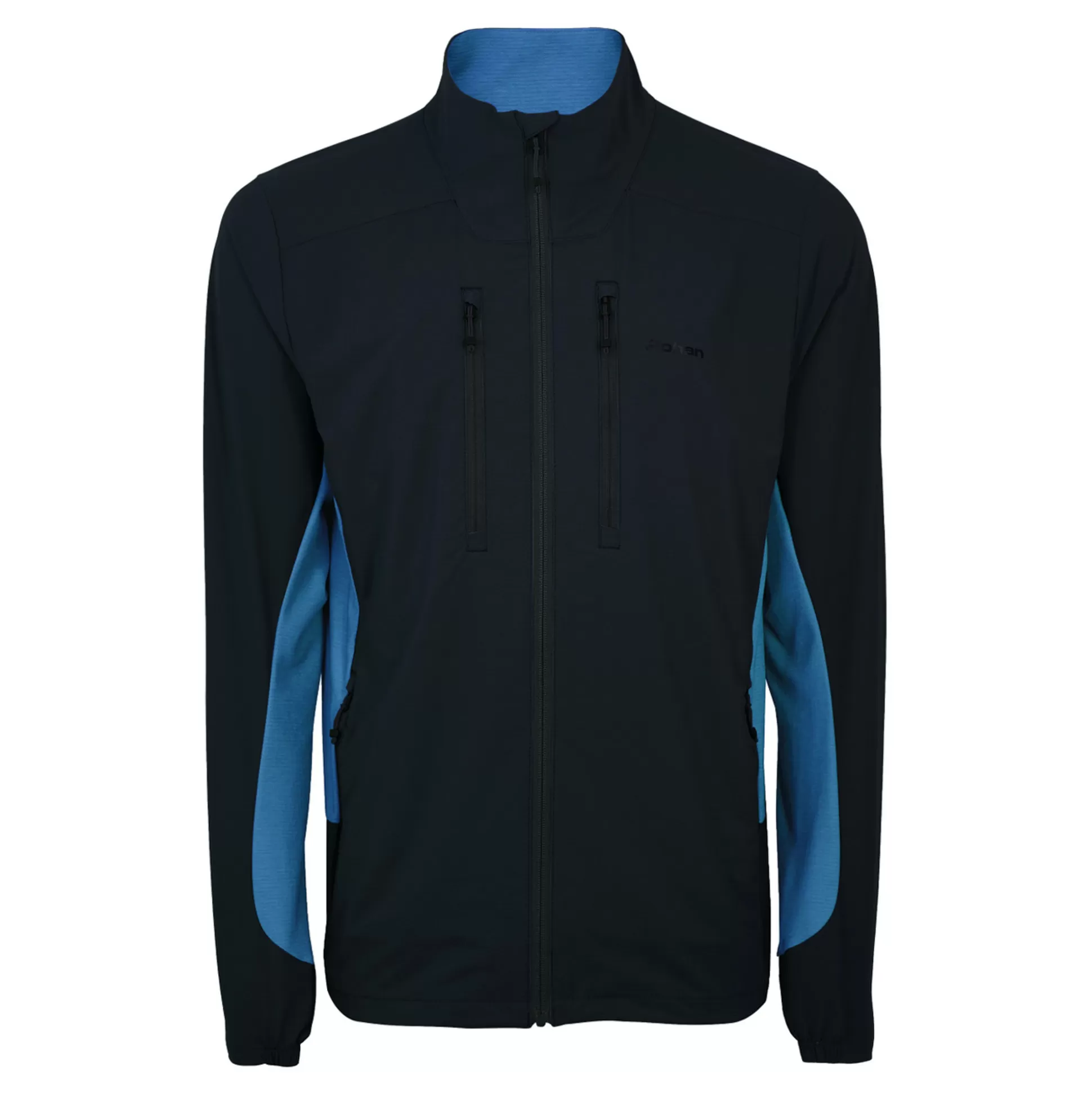 New Men'S Fjell Vapour Jacket True Navy/Electric Blue Men Jackets & Coats