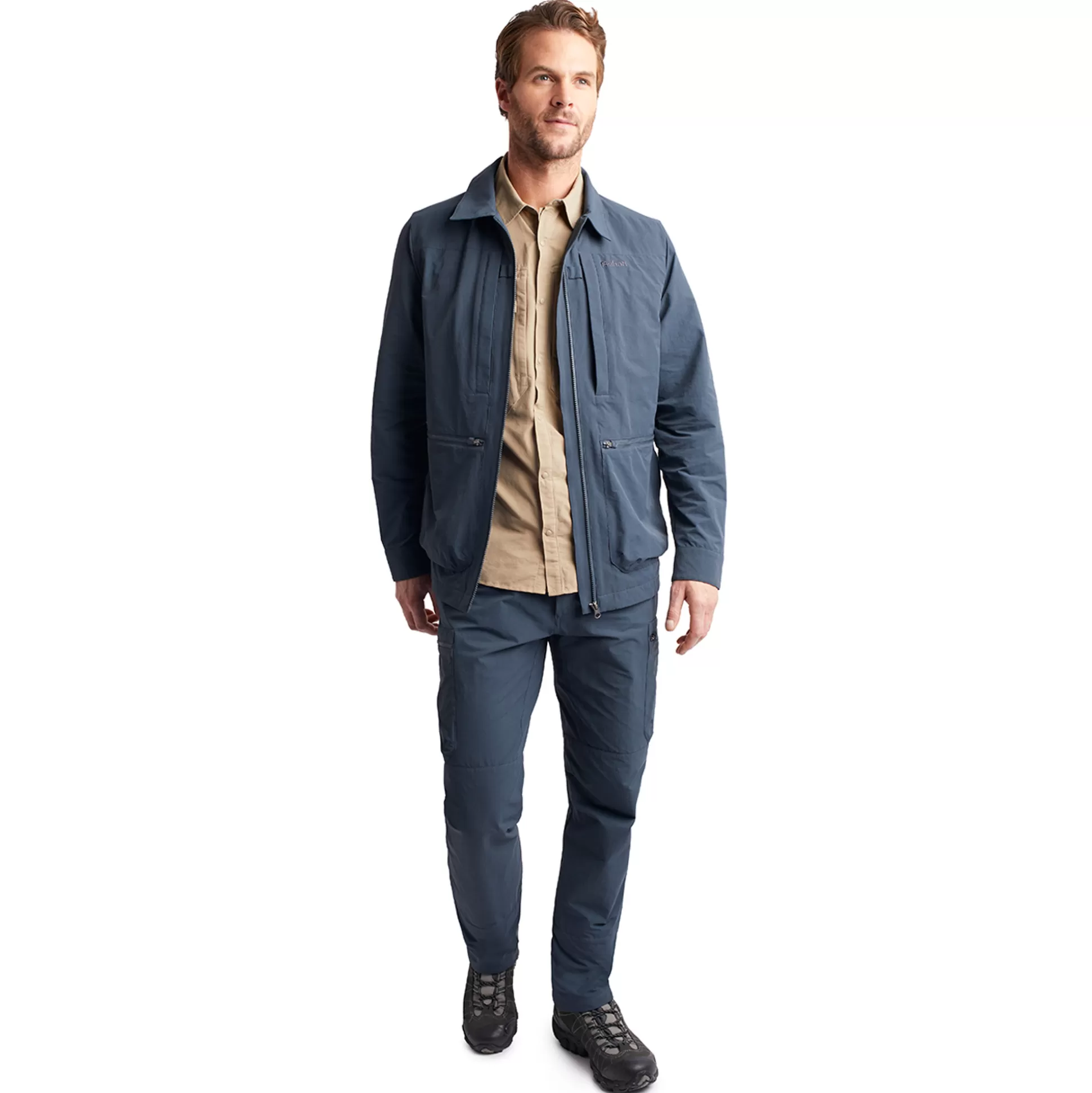 Hot Men'S Frontier Jacket Storm Blue Men Jackets & Coats