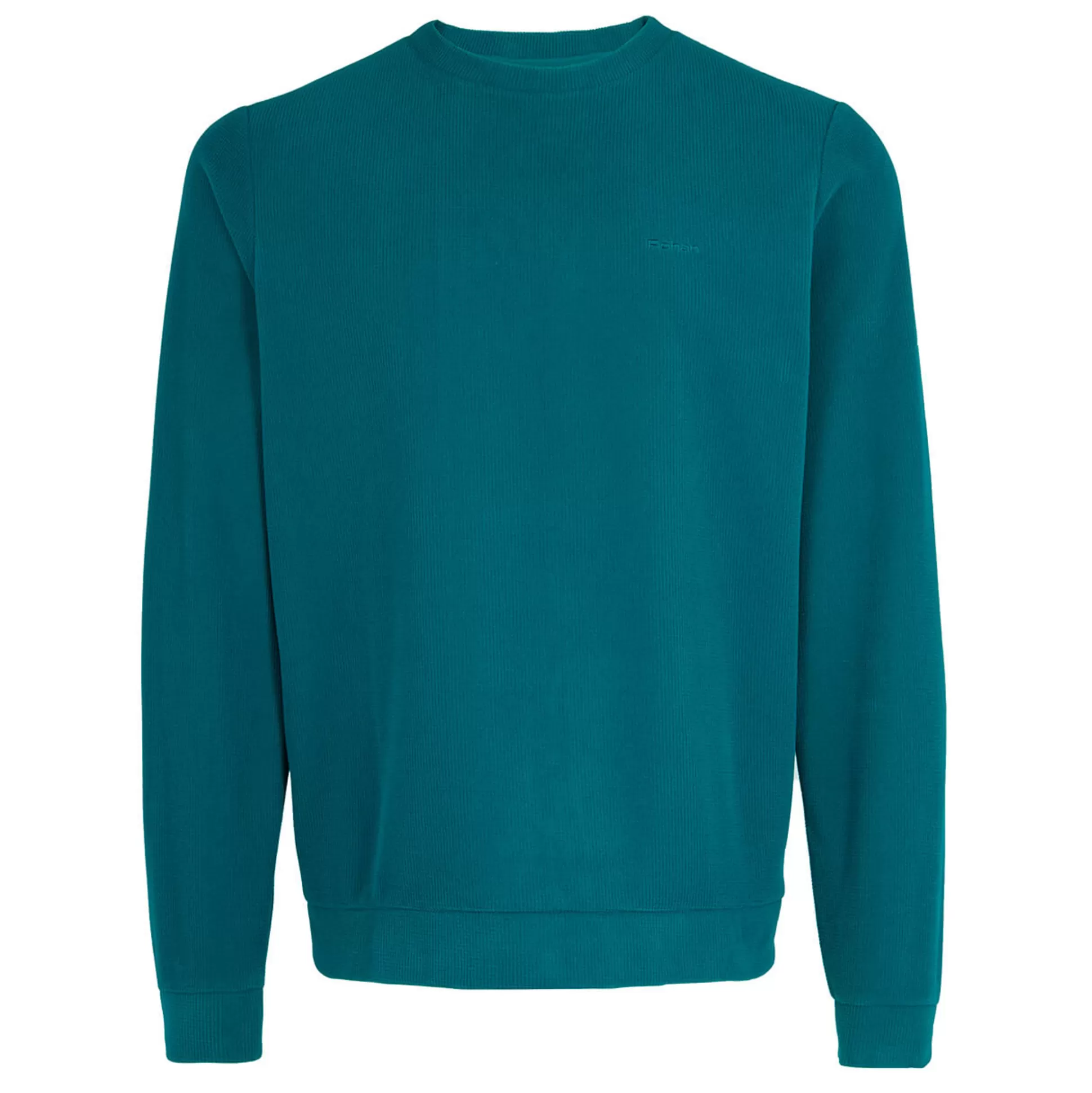 Best Sale Men'S Microgrid Crew Teal Blue Men Fleece & Mid Layers