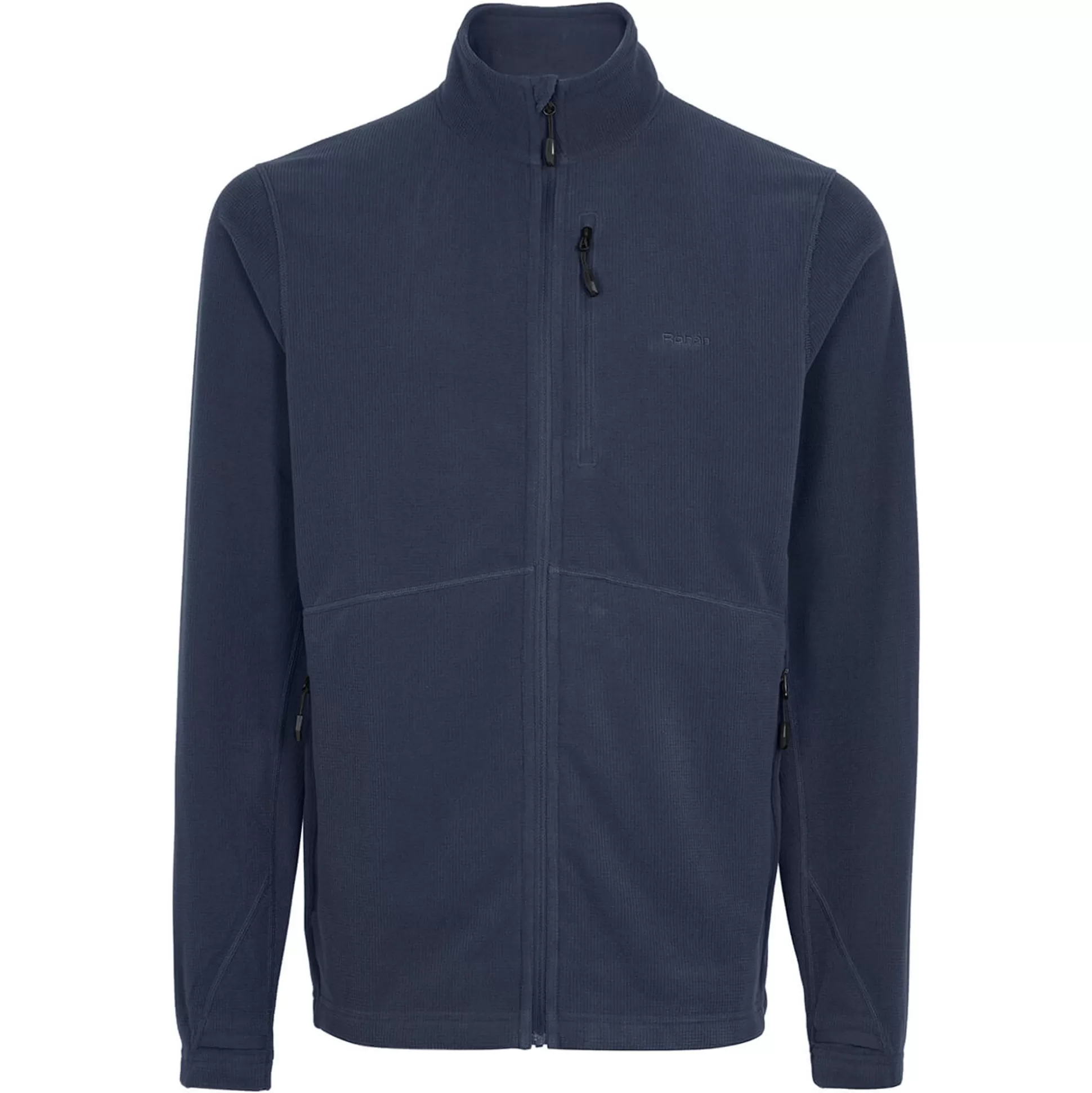 Store Men'S Microgrid Fleece Jacket True Navy Men Fleece & Mid Layers