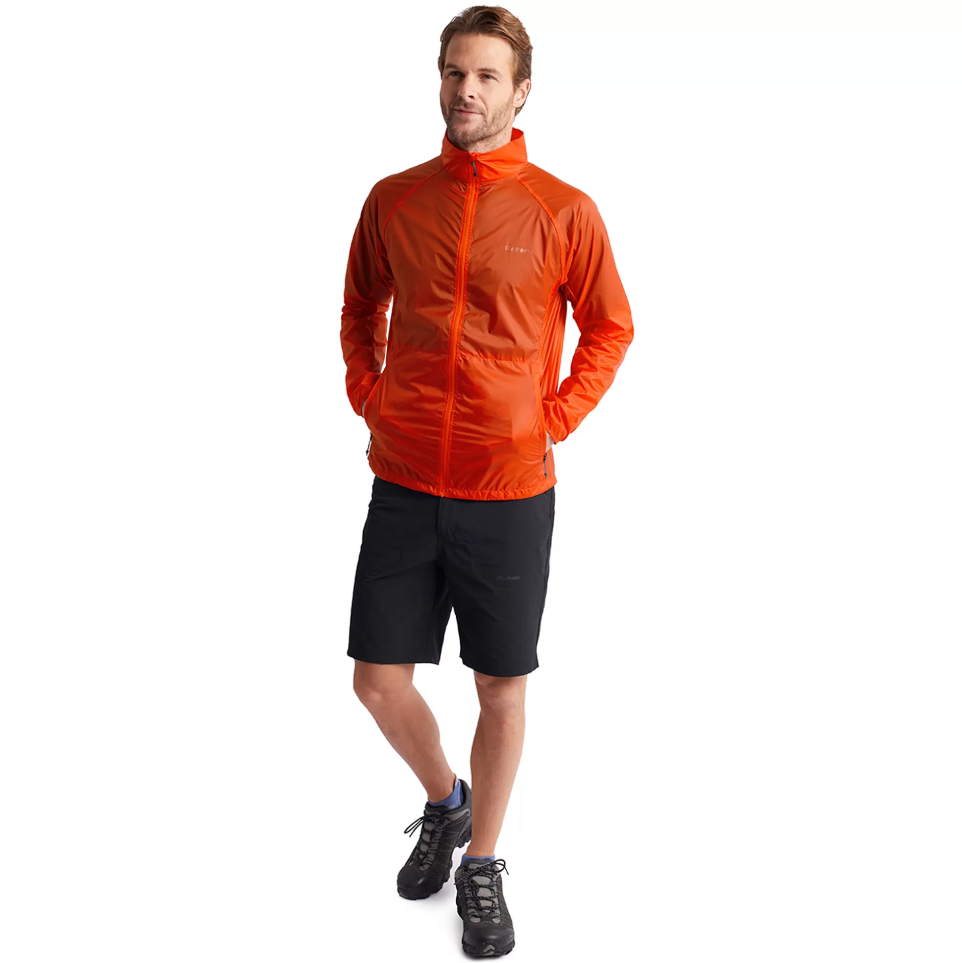 New Men'S Nimbus Jacket Solar Orange Men Jackets & Coats