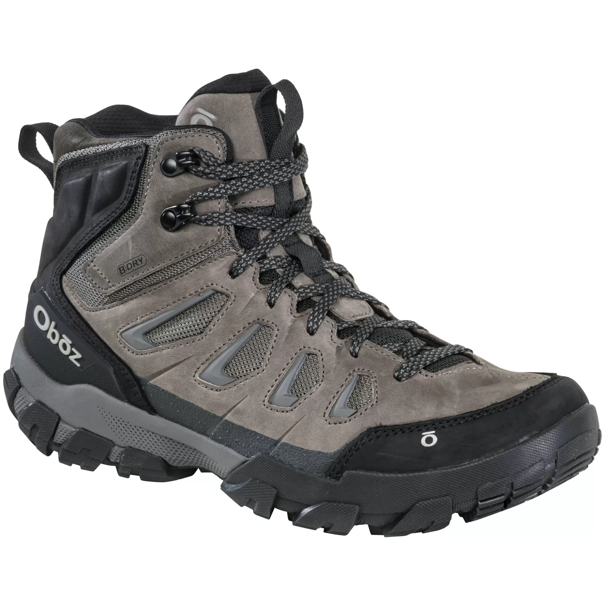 Discount Men'S Oboz Sawtooth X Mid B Dry - Wide Charcoal Men Waterproofs