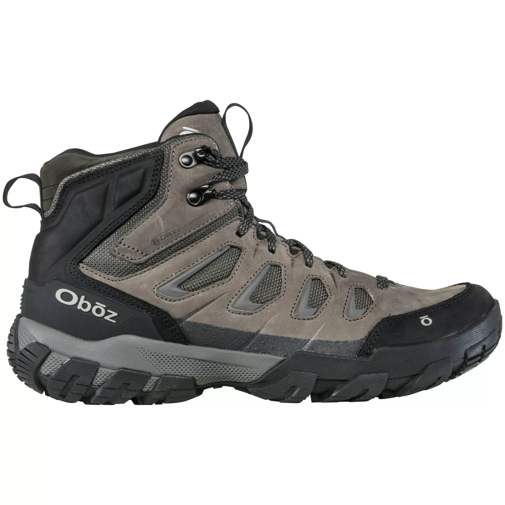 Discount Men'S Oboz Sawtooth X Mid B Dry - Wide Charcoal Men Waterproofs