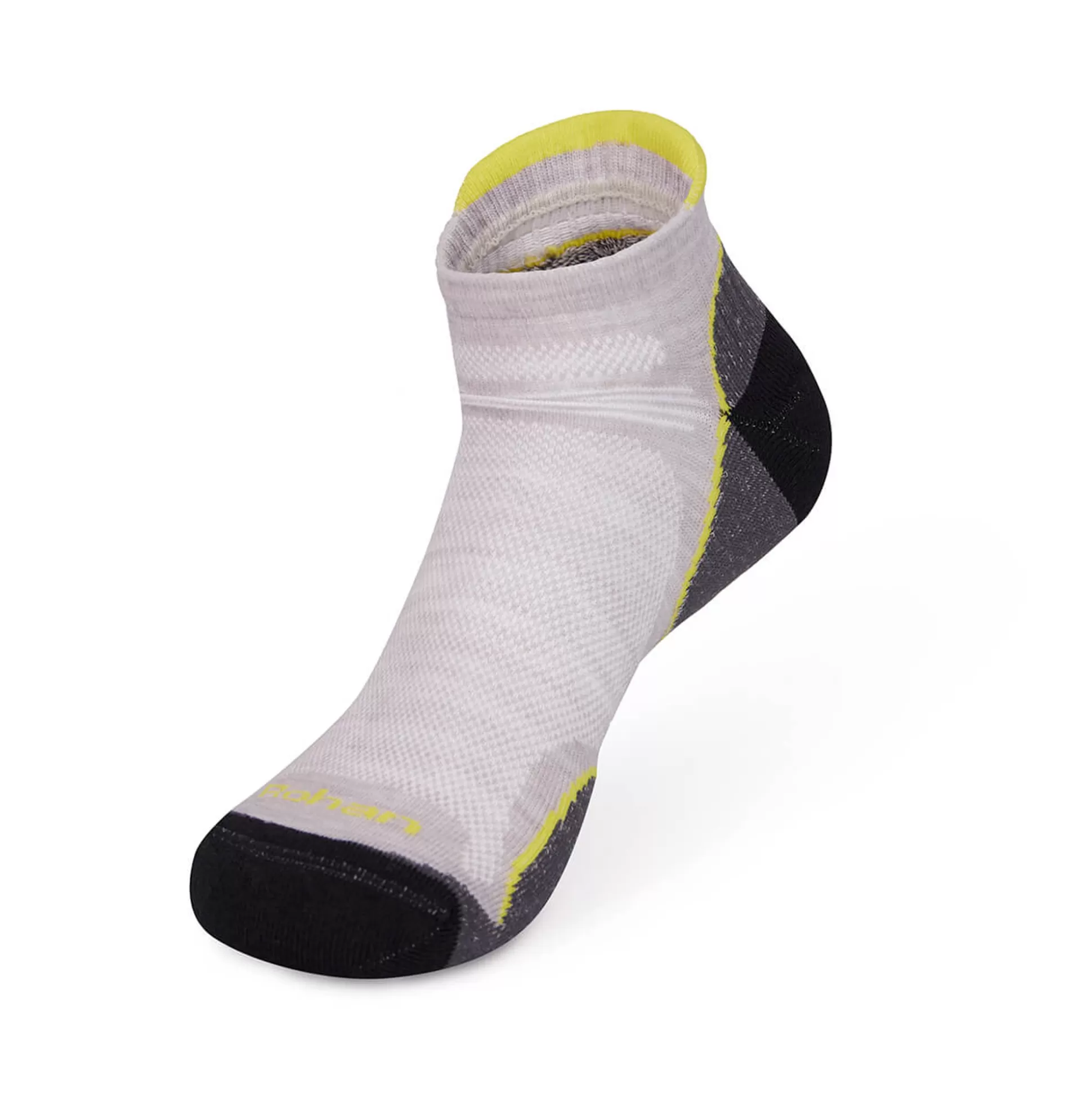 Cheap Men'S Pathway Socks Light Grey/Lime Men Walking Socks