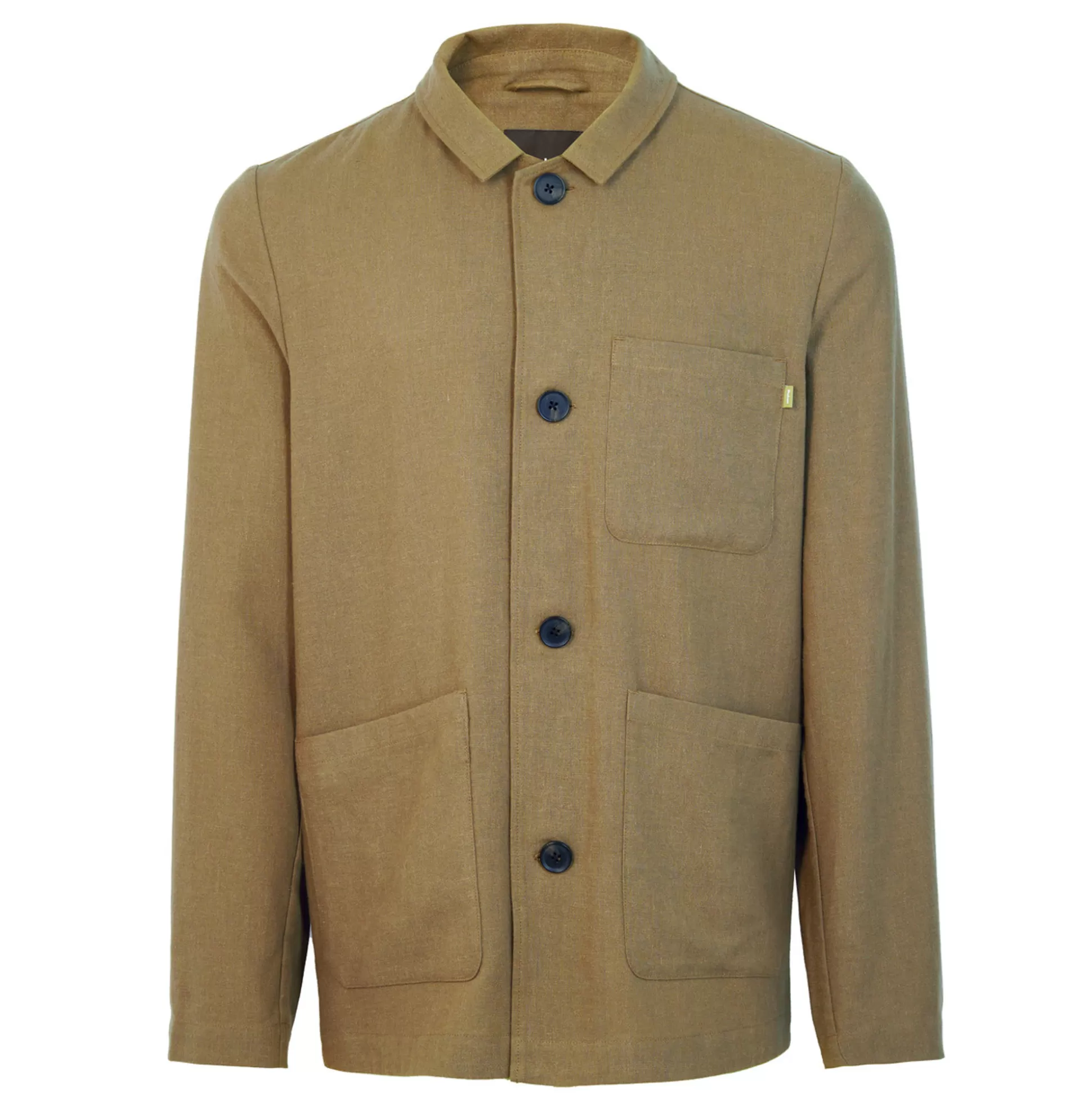 Best Sale Men'S Porto Linen Jacket Stone Men Jackets & Coats