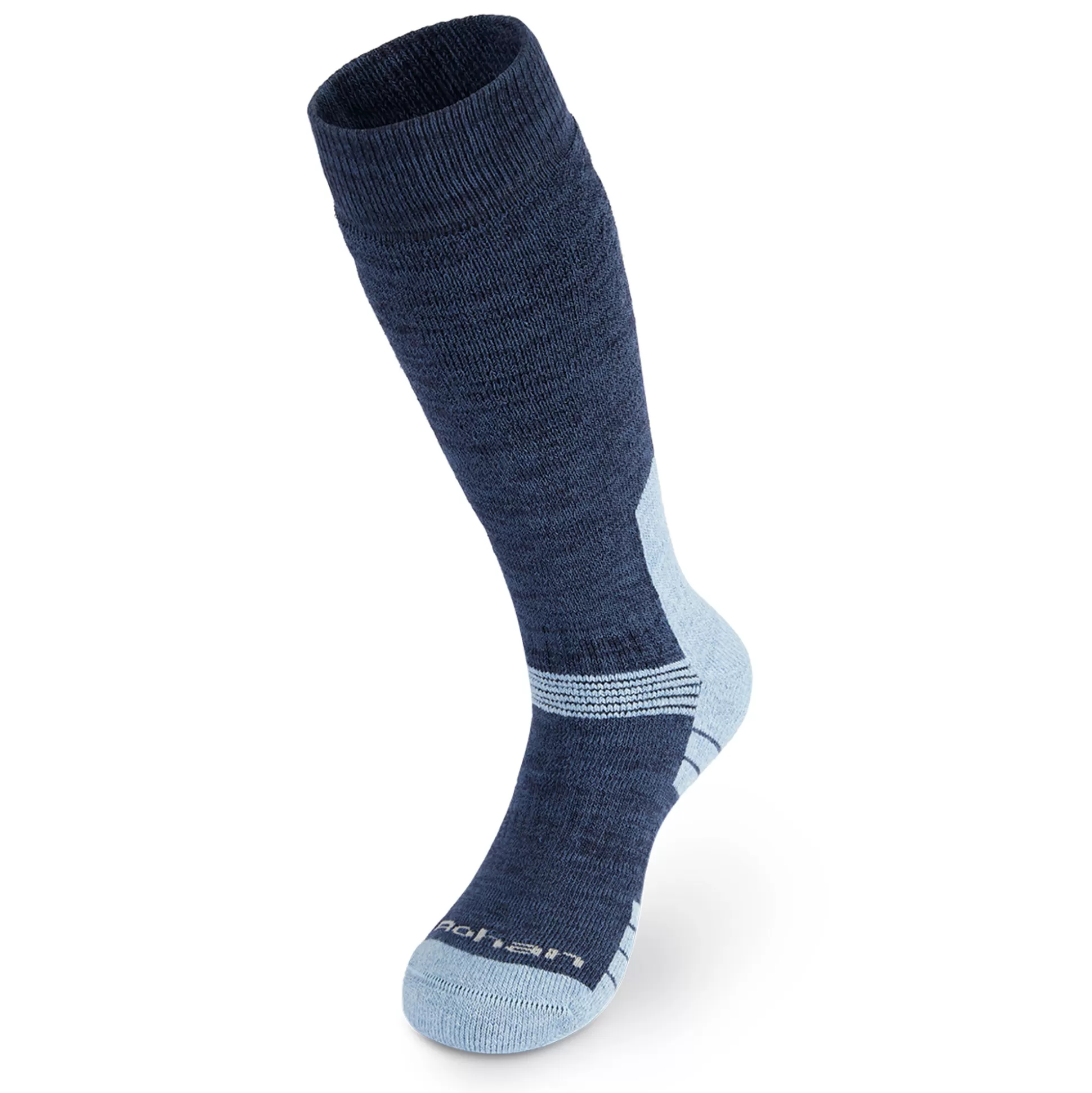 New Men'S Summit Socks Mid Blue Marl Men Walking Socks