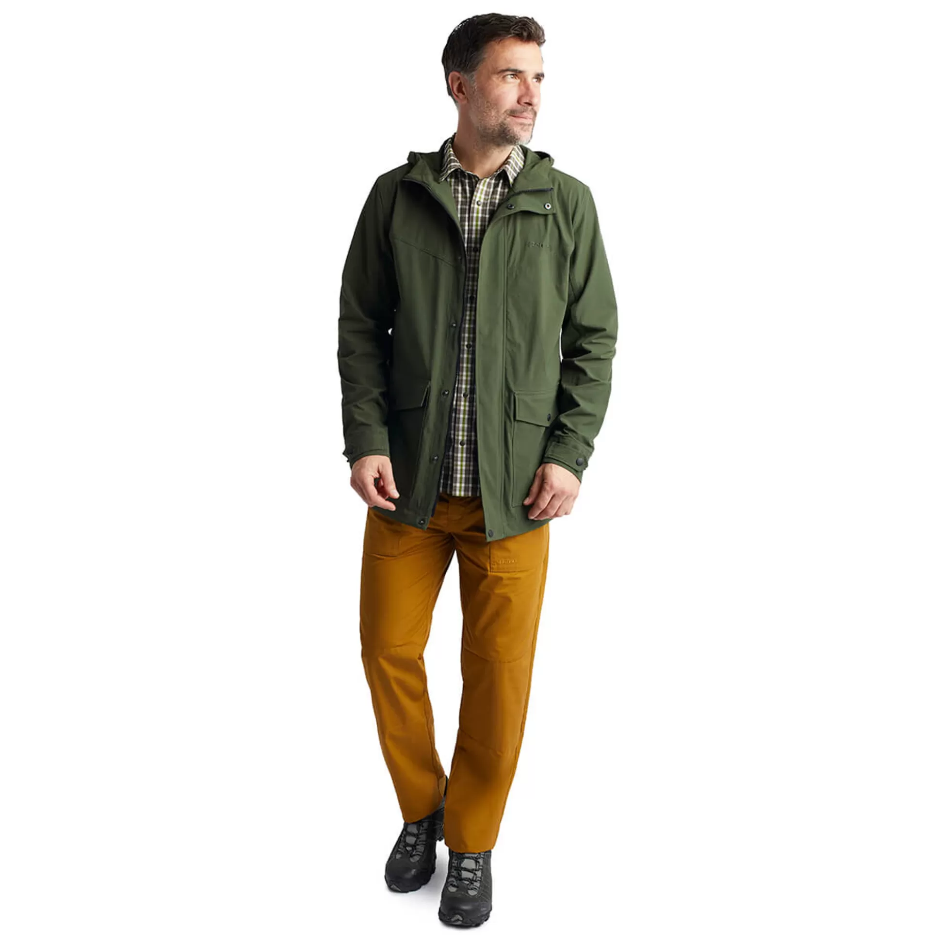 Outlet Men'S Valley Jacket Conifer Green Men Jackets & Coats