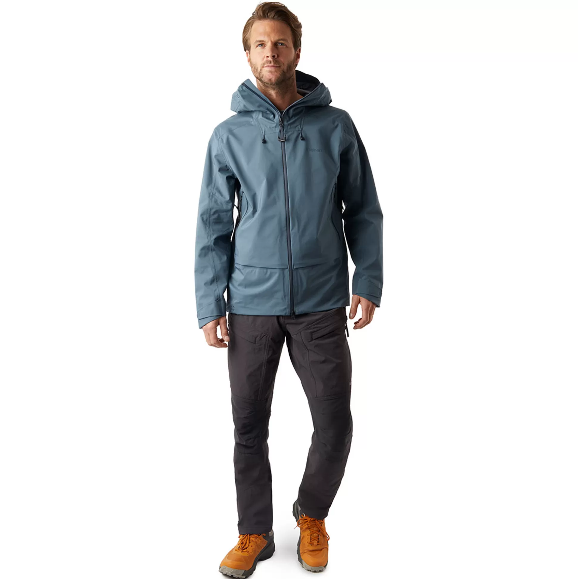 Flash Sale Men'S Ventus Waterproof Jacket Slate Grey Men Waterproofs