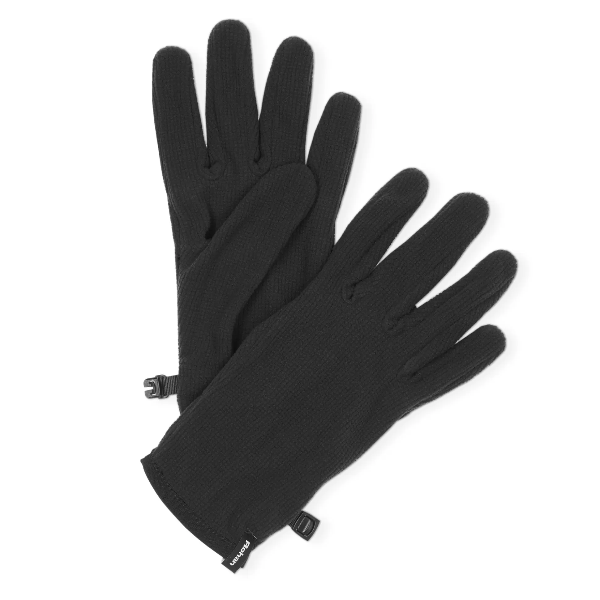 Cheap Stretch Microgrid Gloves Black Men Clothing Accessories