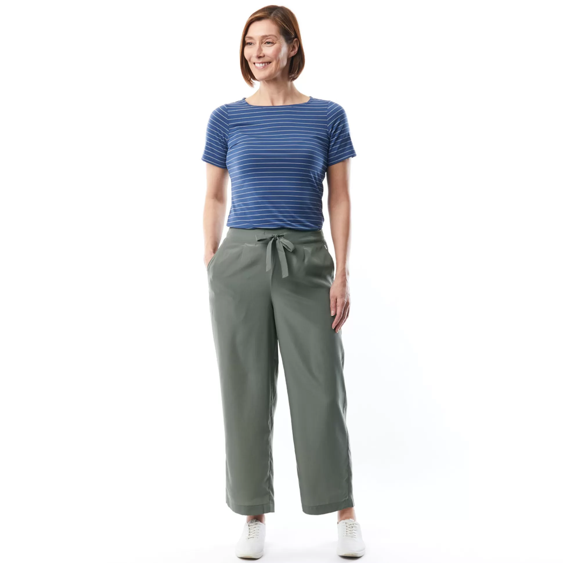 Fashion Women'S Aegean Trousers Willow Grey Women Uv Protective