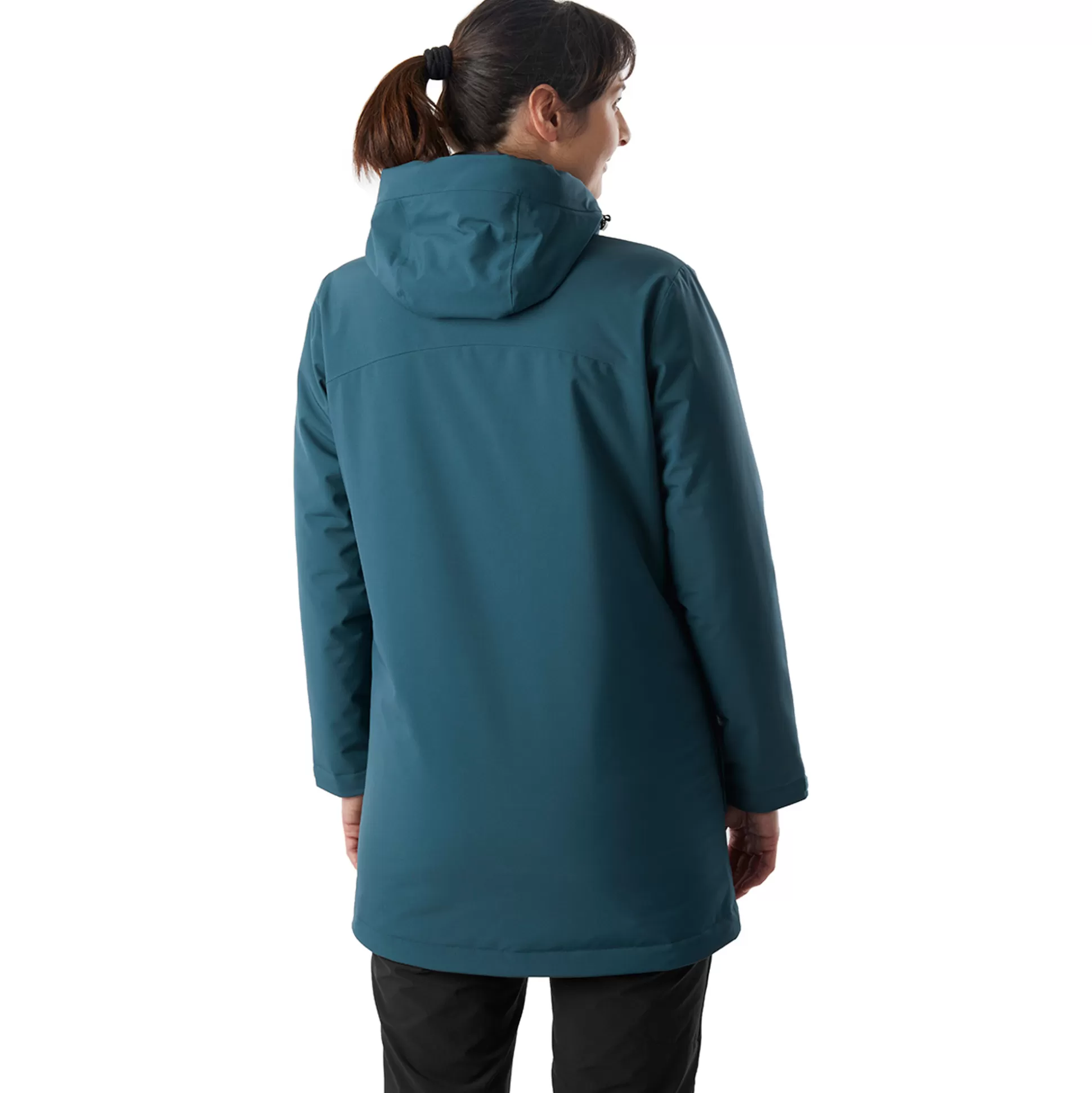 Best Sale Women'S Aran Waterproof Jacket Teal Blue Women Insulated