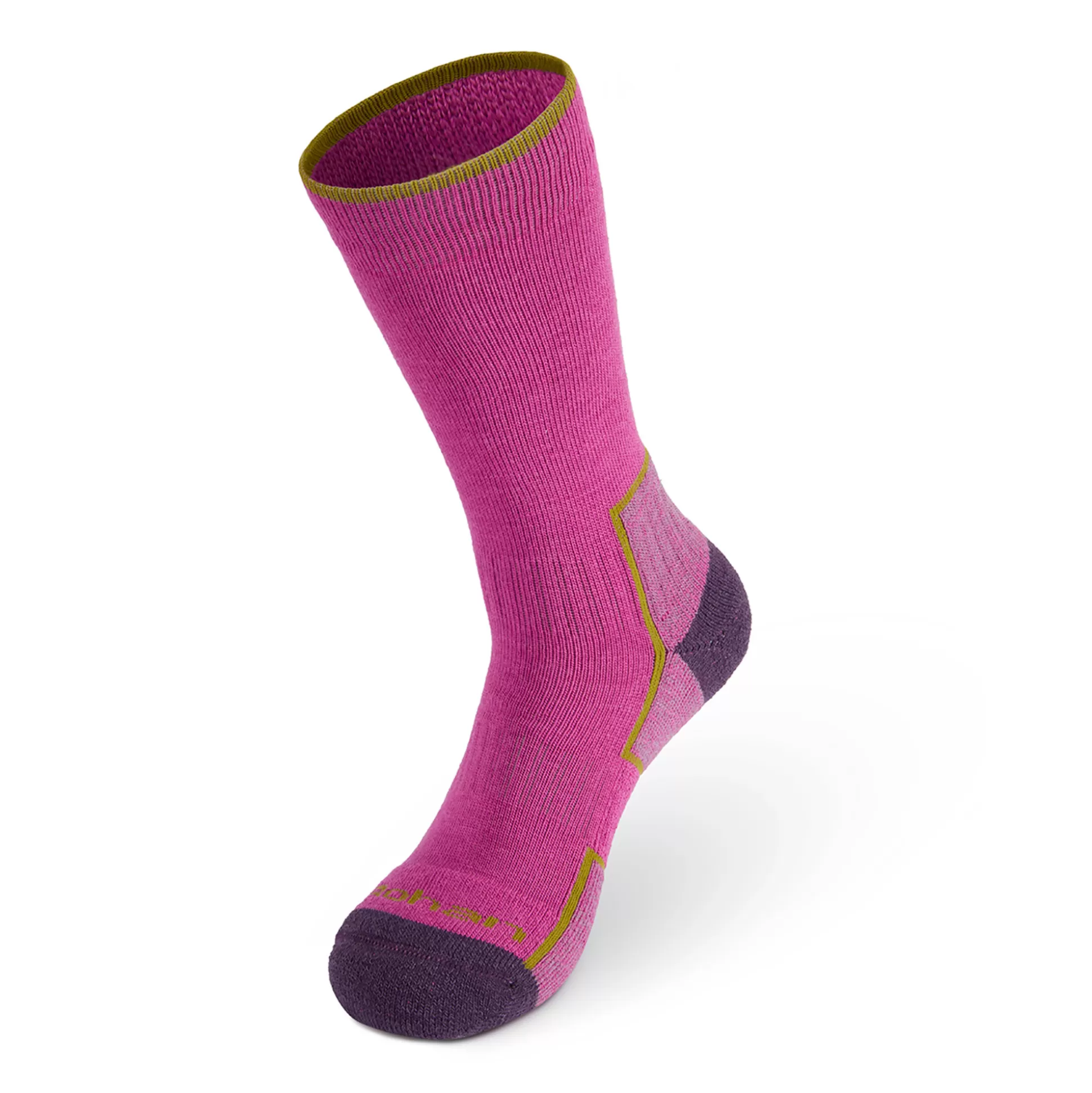 Hot Women'S Ascent Socks Raspberry Pink Women Walking Socks