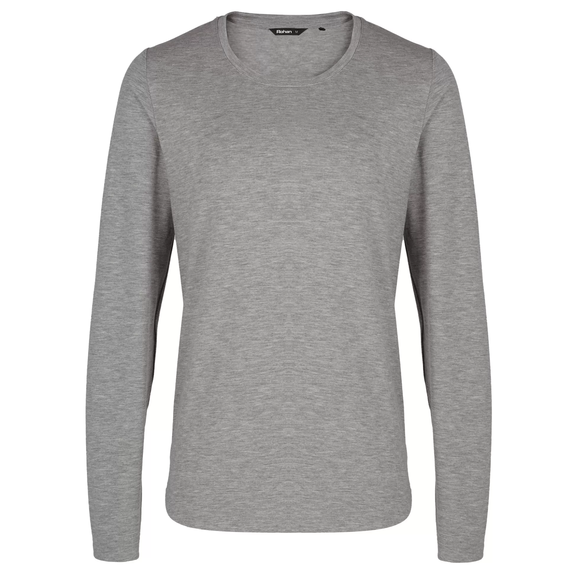 Flash Sale Women'S Basis Long Sleeve T Mid Grey Marl Women T-Shirts & Tops