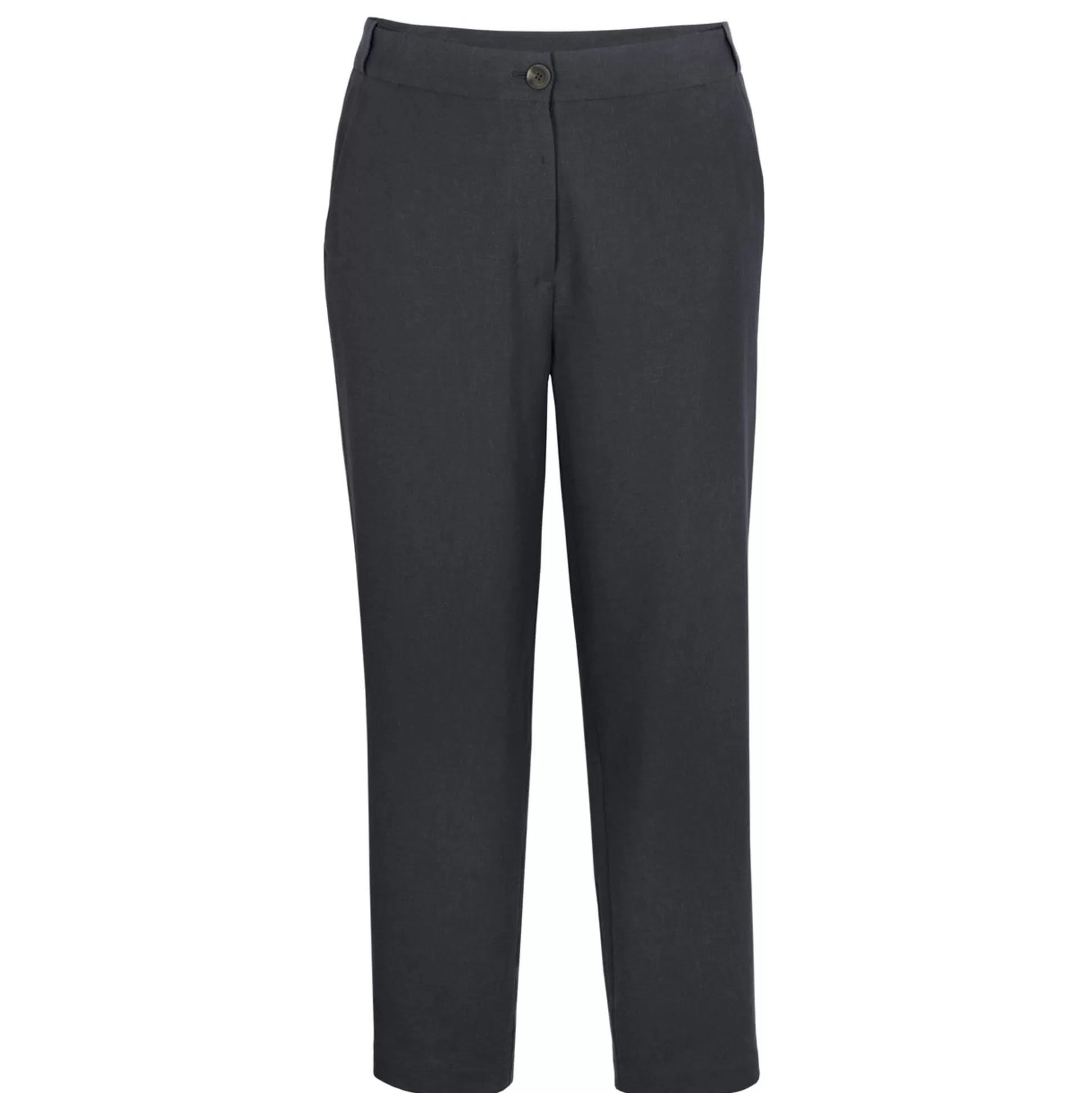 Shop Women'S Brisa Linen Trousers Carbon Women Trousers