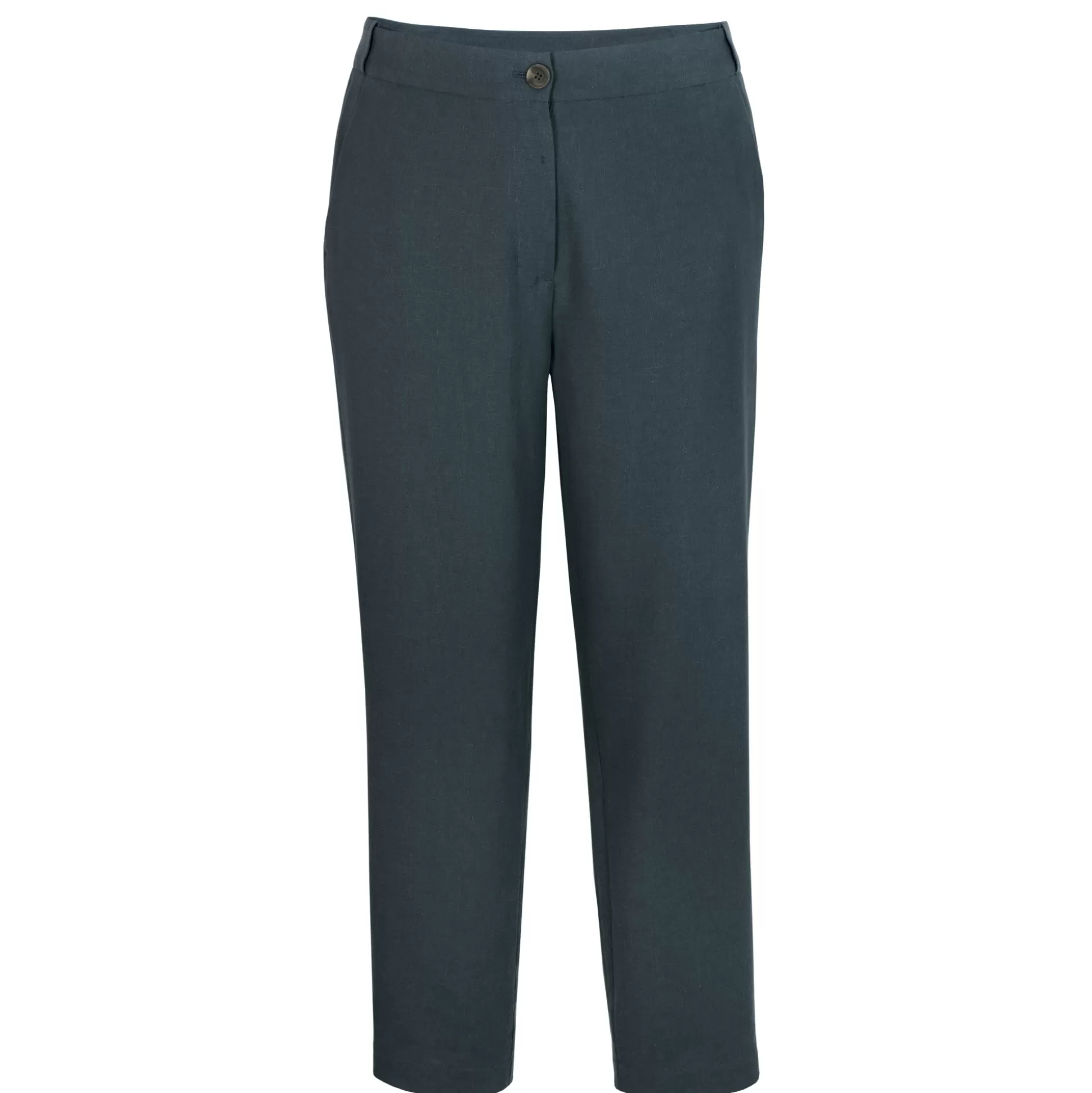 Store Women'S Brisa Linen Trousers Ocean Blue Women Trousers