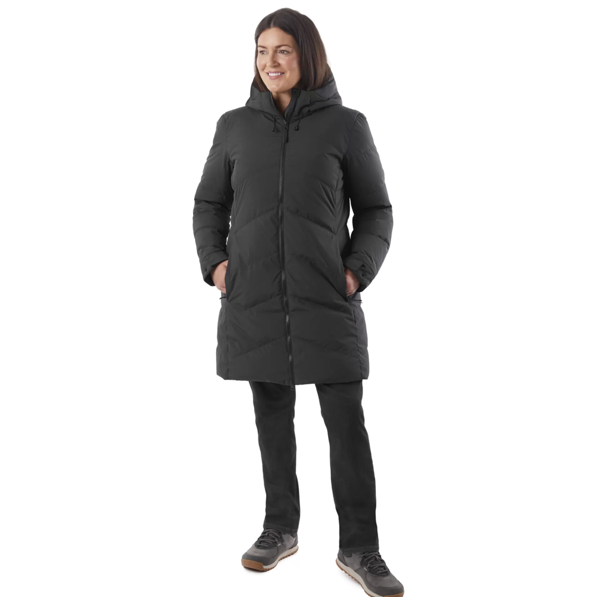 Store Women'S Delta Coat Black Women Winter