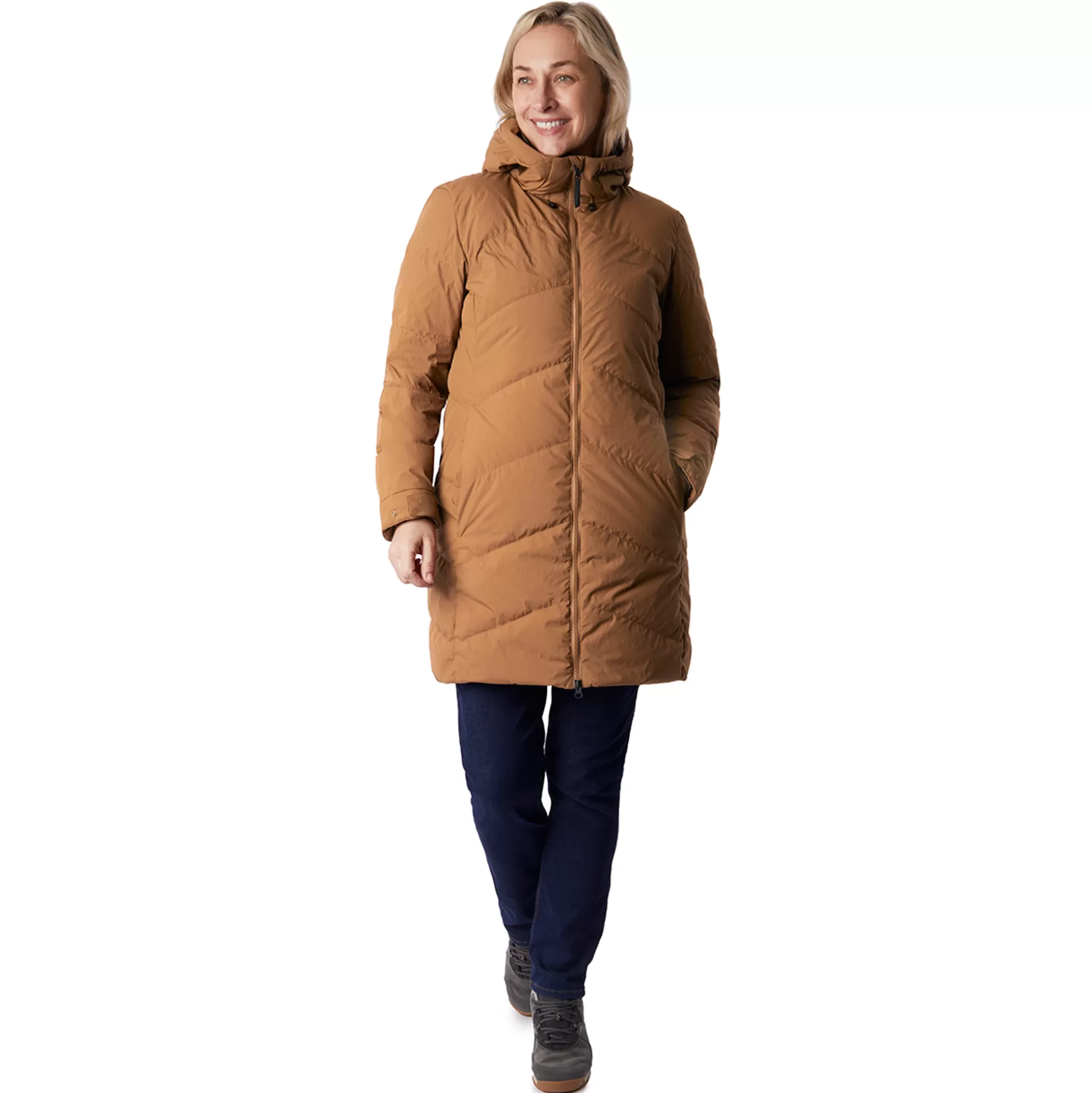 Clearance Women'S Delta Coat Shale Brown Women Winter