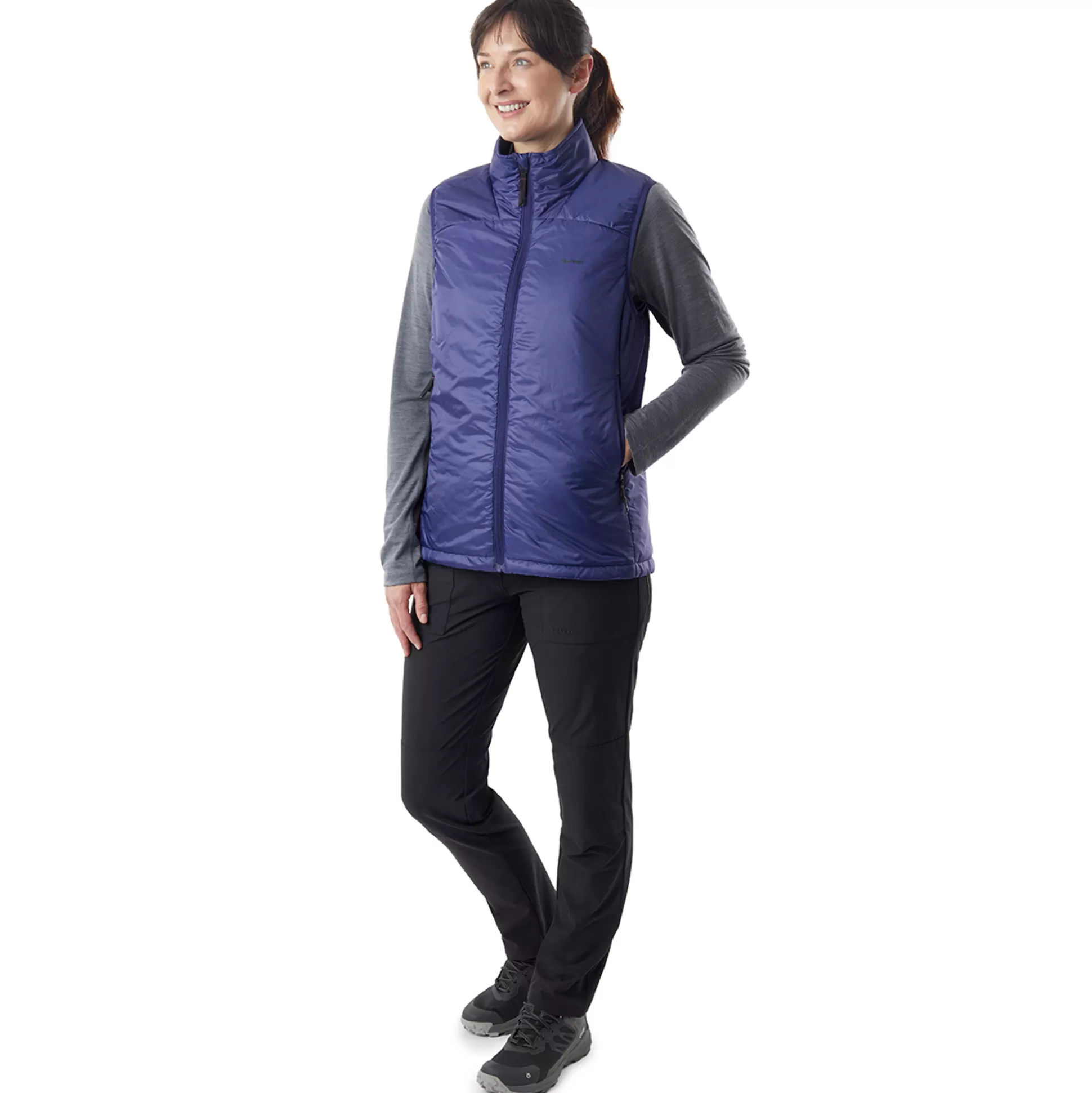 Best Women'S Helios Vest Eclipse Blue Women Jackets & Coats