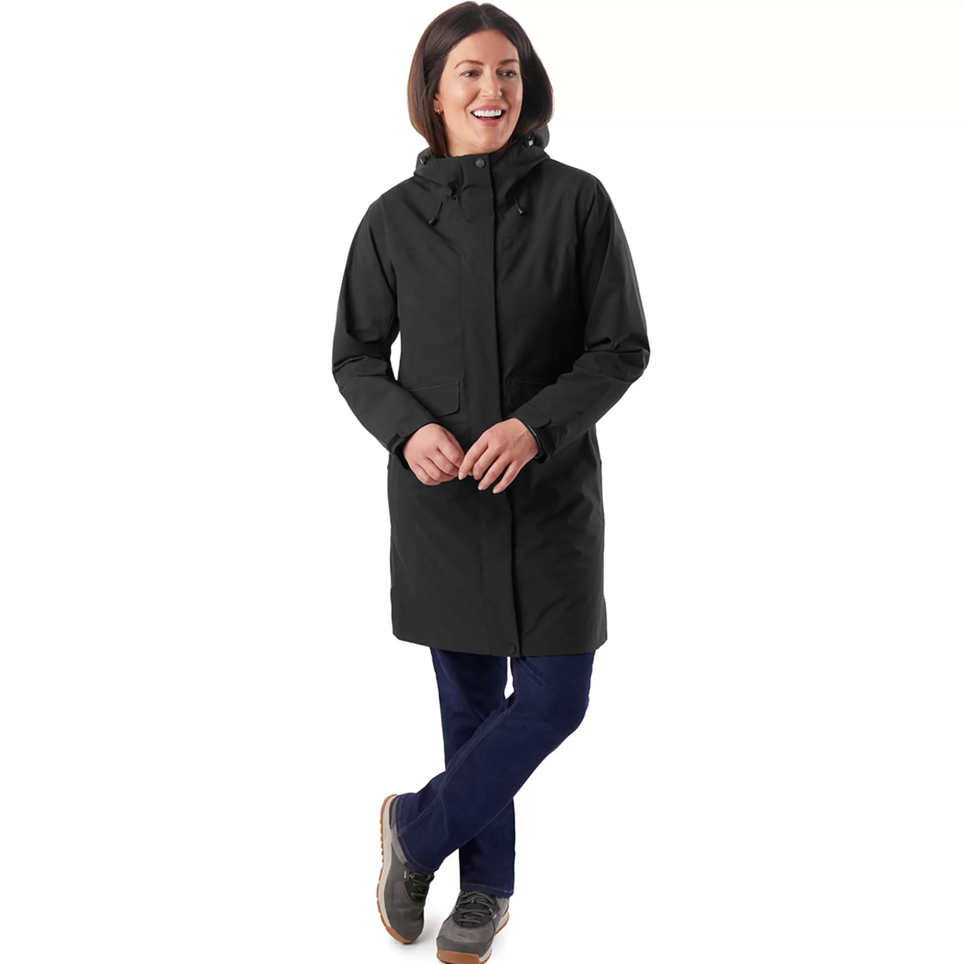 Outlet Women'S Kendal Waterproof Jacket Black Women Waterproofs