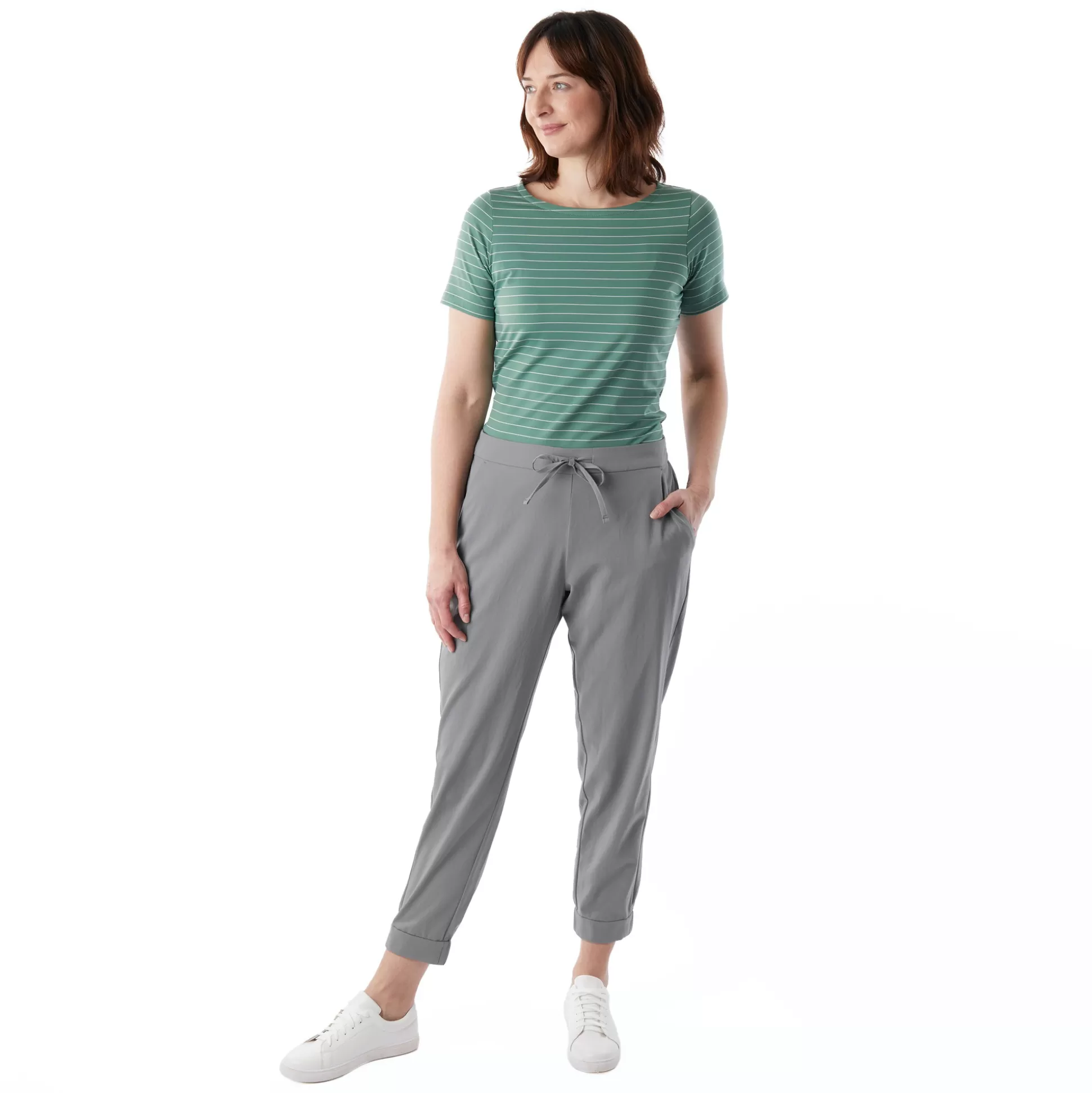 Shop Women'S Luna Trousers Grey Rock Women Trousers