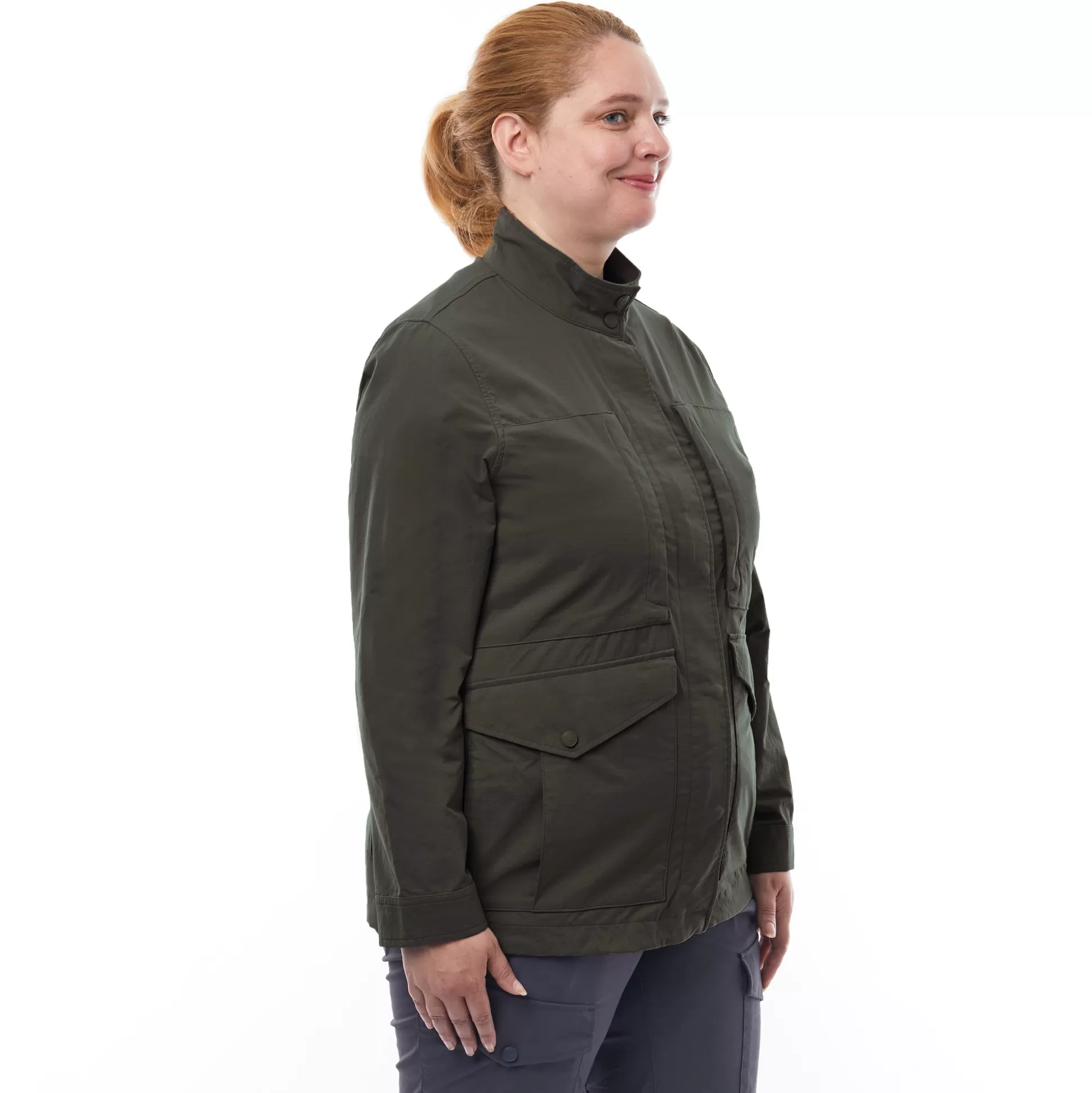 Store Women'S Pioneer Jacket Dark Olive Brown Women Uv Protective