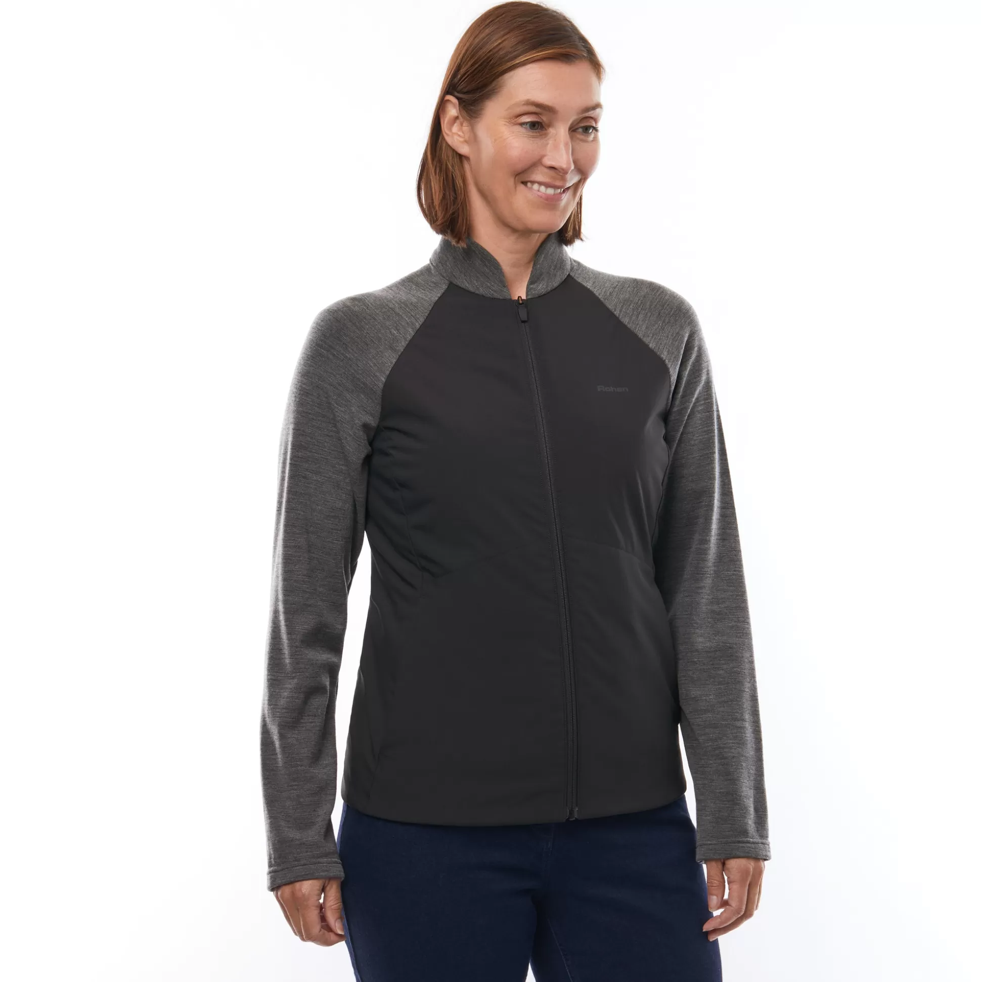 Cheap Women'S Radiant Merino Hybrid Jacket Black/Grey Marl Women Insulated