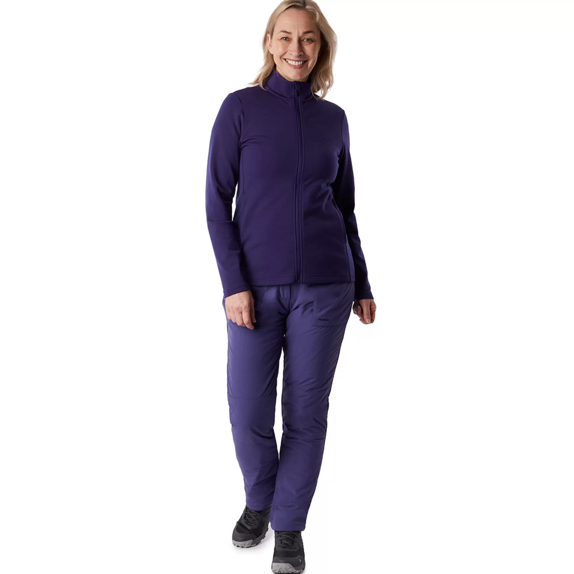 Store Women'S Radiant Merino Jacket Eclipse Blue Women Fleece & Mid Layers