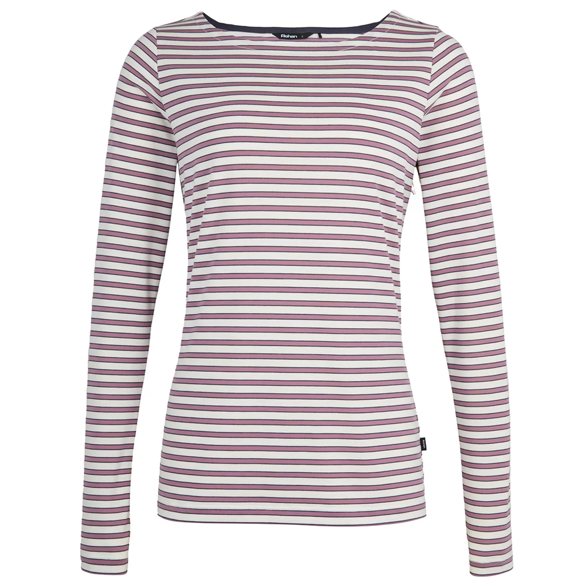 Cheap Women'S Shoreline Long Sleeve Top Ecru/Haze Purple Stripe Women T-Shirts & Tops